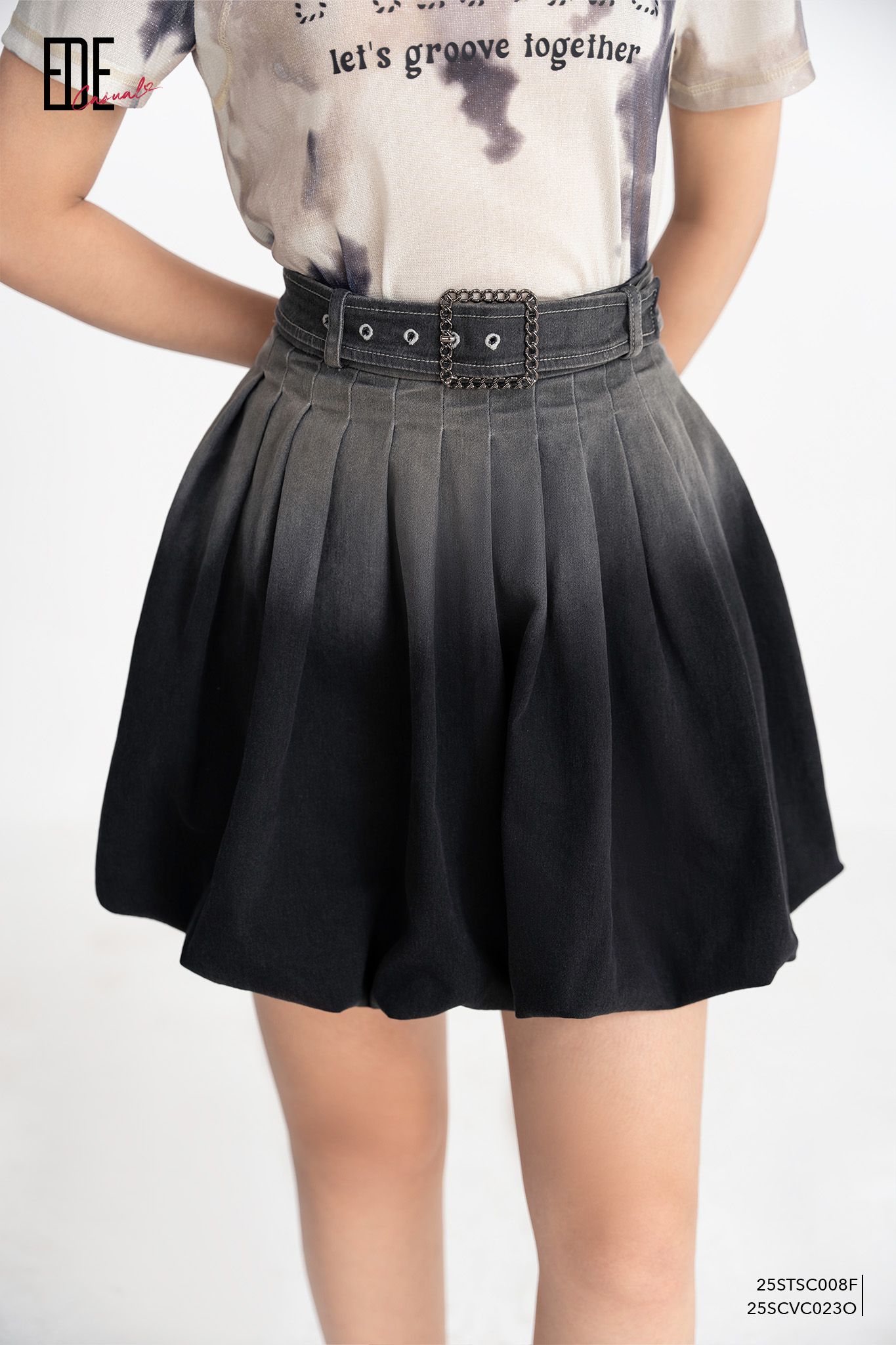 Chân váy Mini,  25SCVC023O 