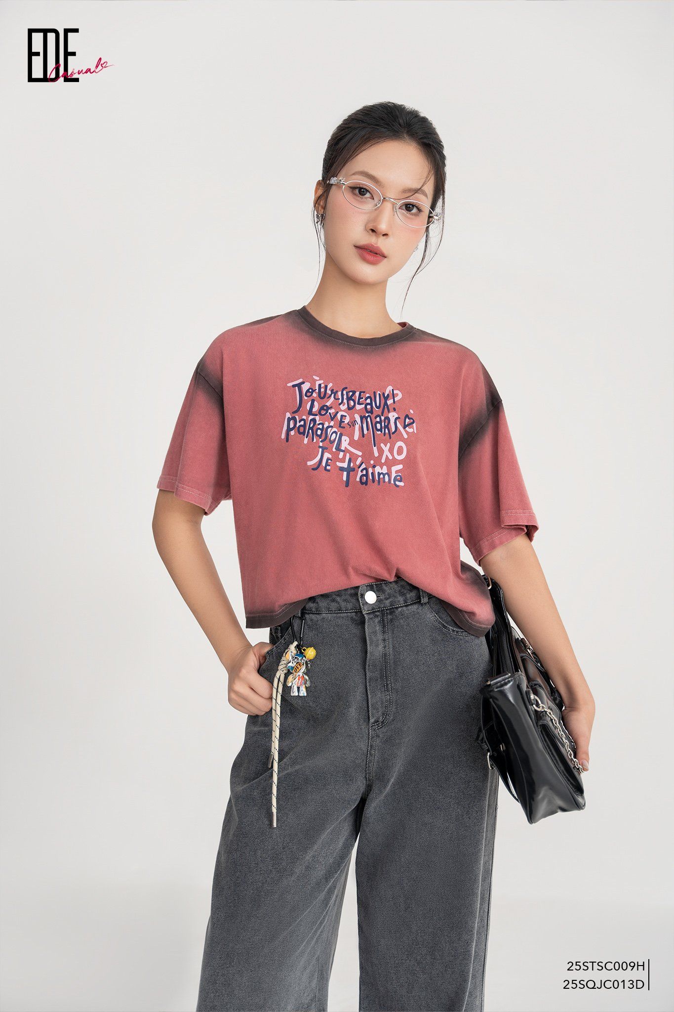  Quần dài, Ống suông 25SQJC013D 