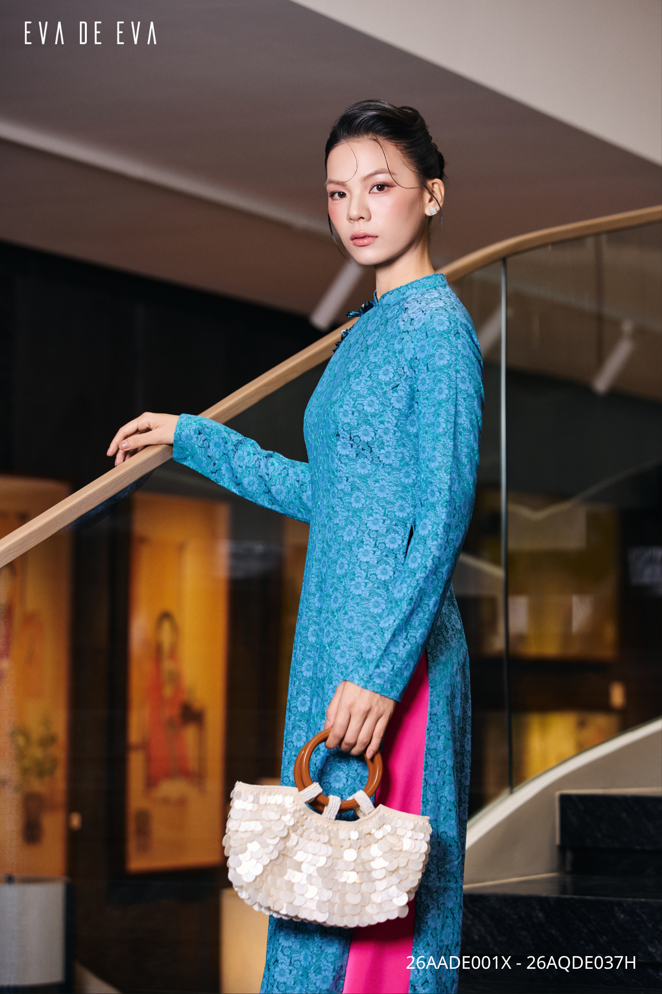  Quần dài, Ống suông 26AQDE037H 