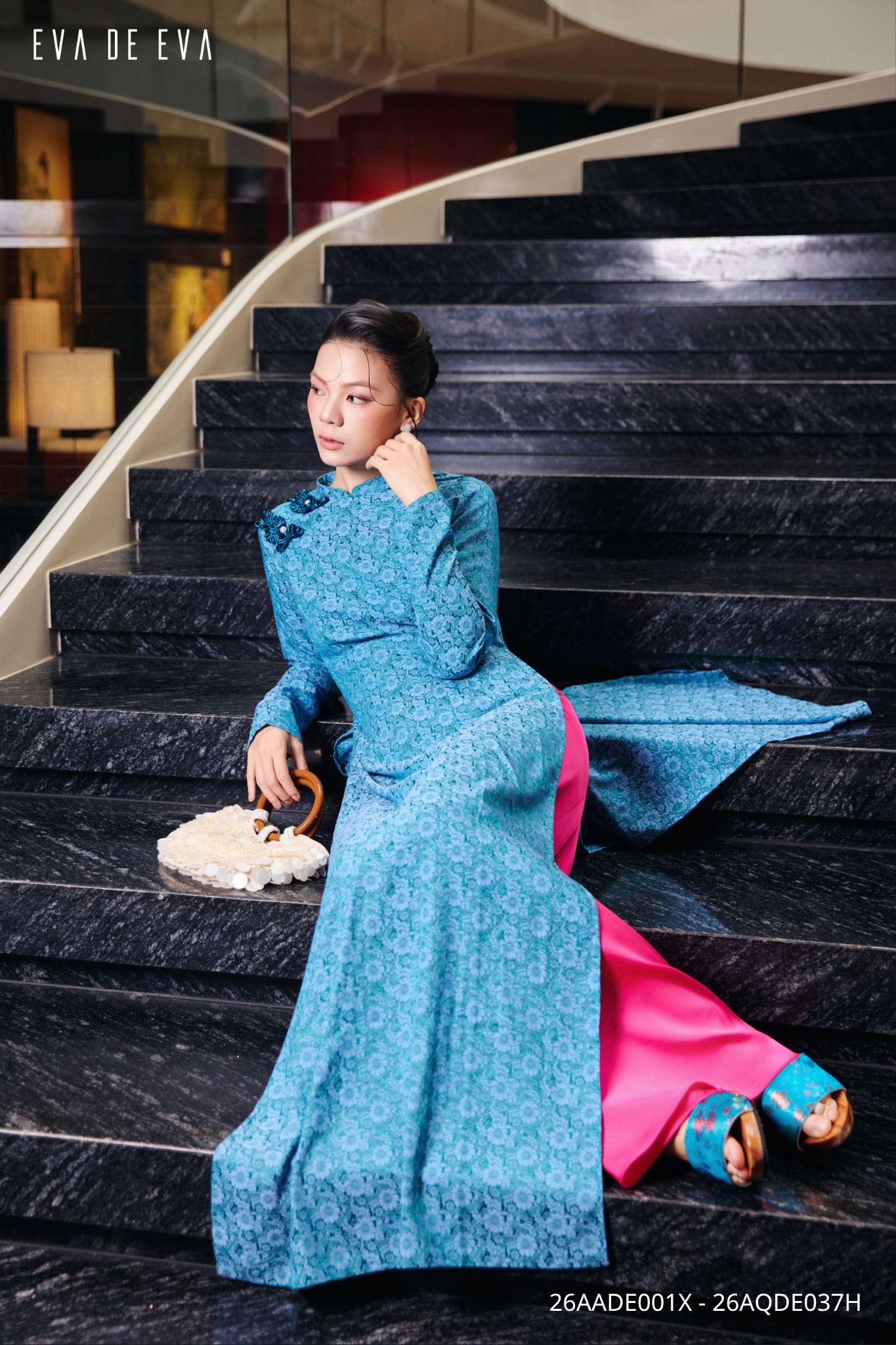  Quần dài, Ống suông 26AQDE037H 
