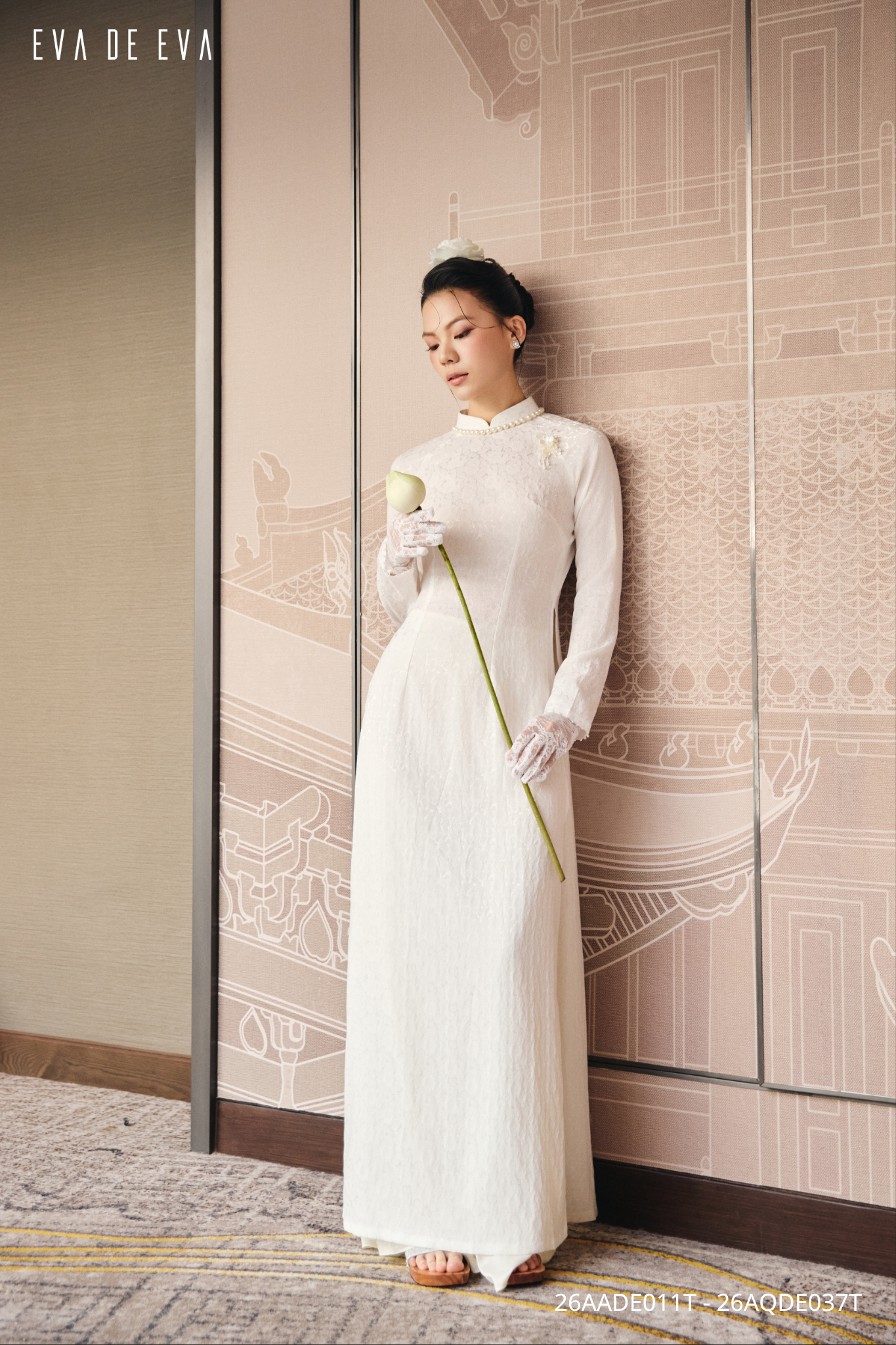  Quần dài, Ống suông 26AQDE037T 