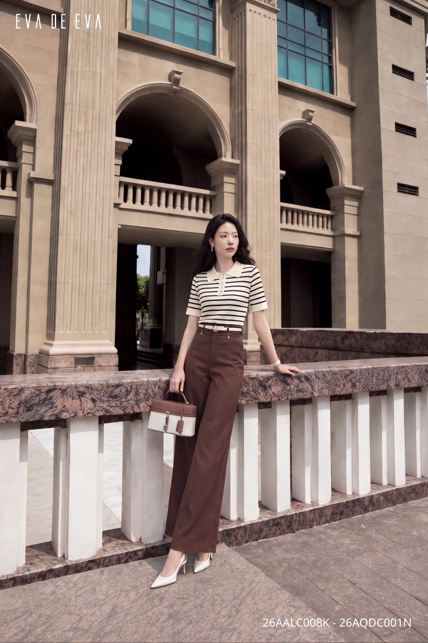 Áo len ngắn tay,  26AALC008K 
