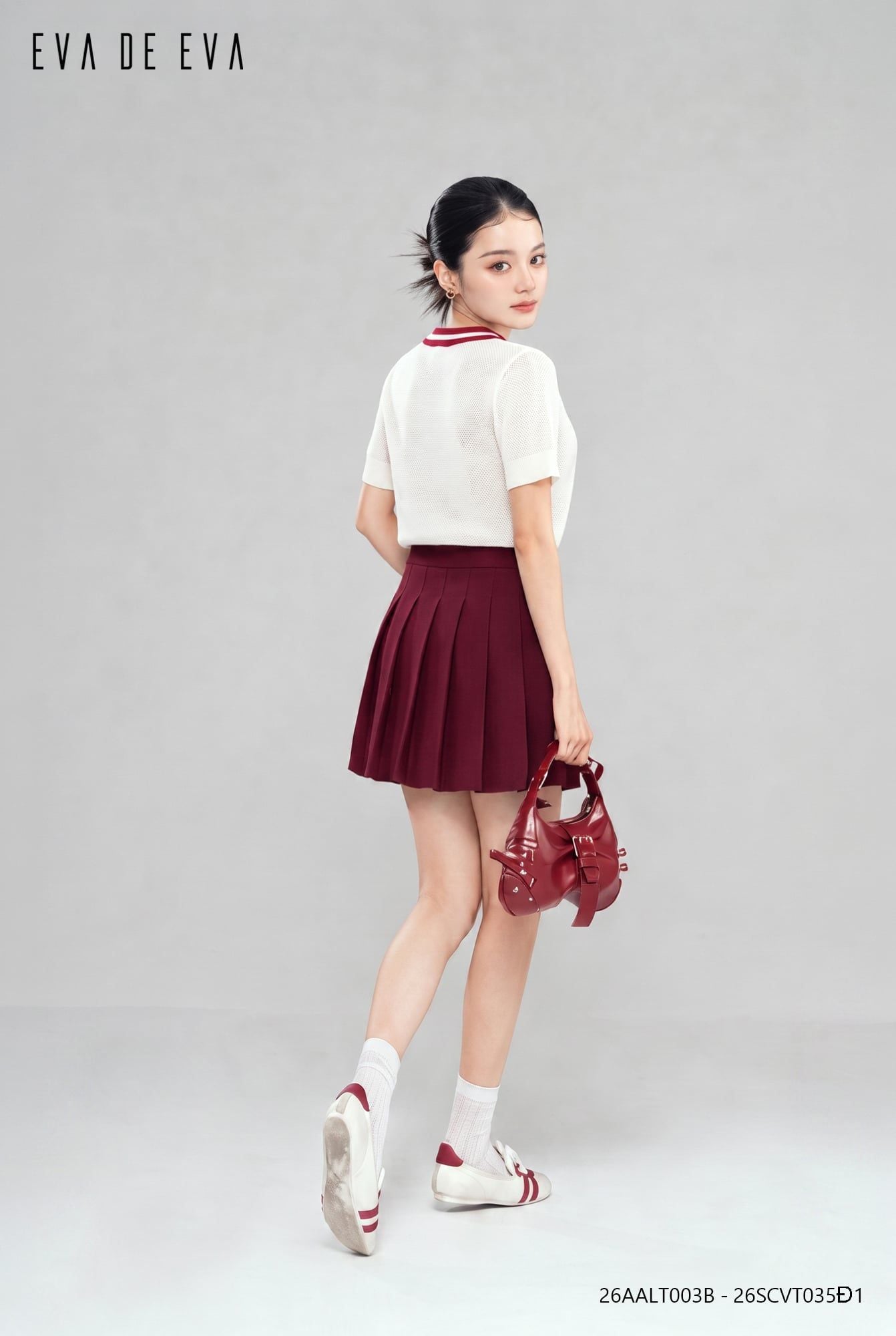  Áo len ngắn tay,  26AALT003B 