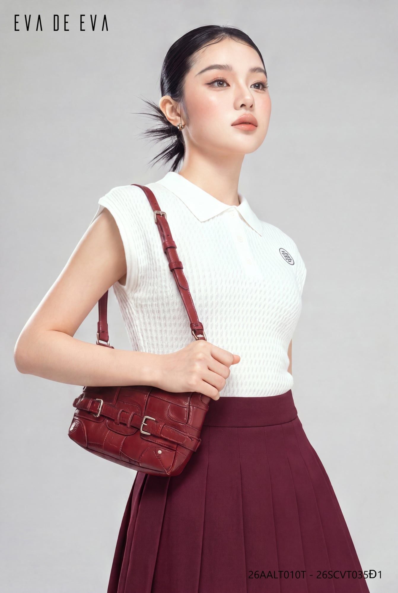  Áo len ngắn tay,  26AALT010T 