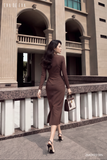  Đầm tay dài, Dáng ôm 26ADKE018N 