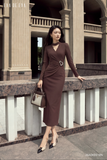  Đầm tay dài, Dáng ôm 26ADKE018N 