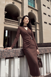  Đầm tay dài, Dáng ôm 26ADKE018N 