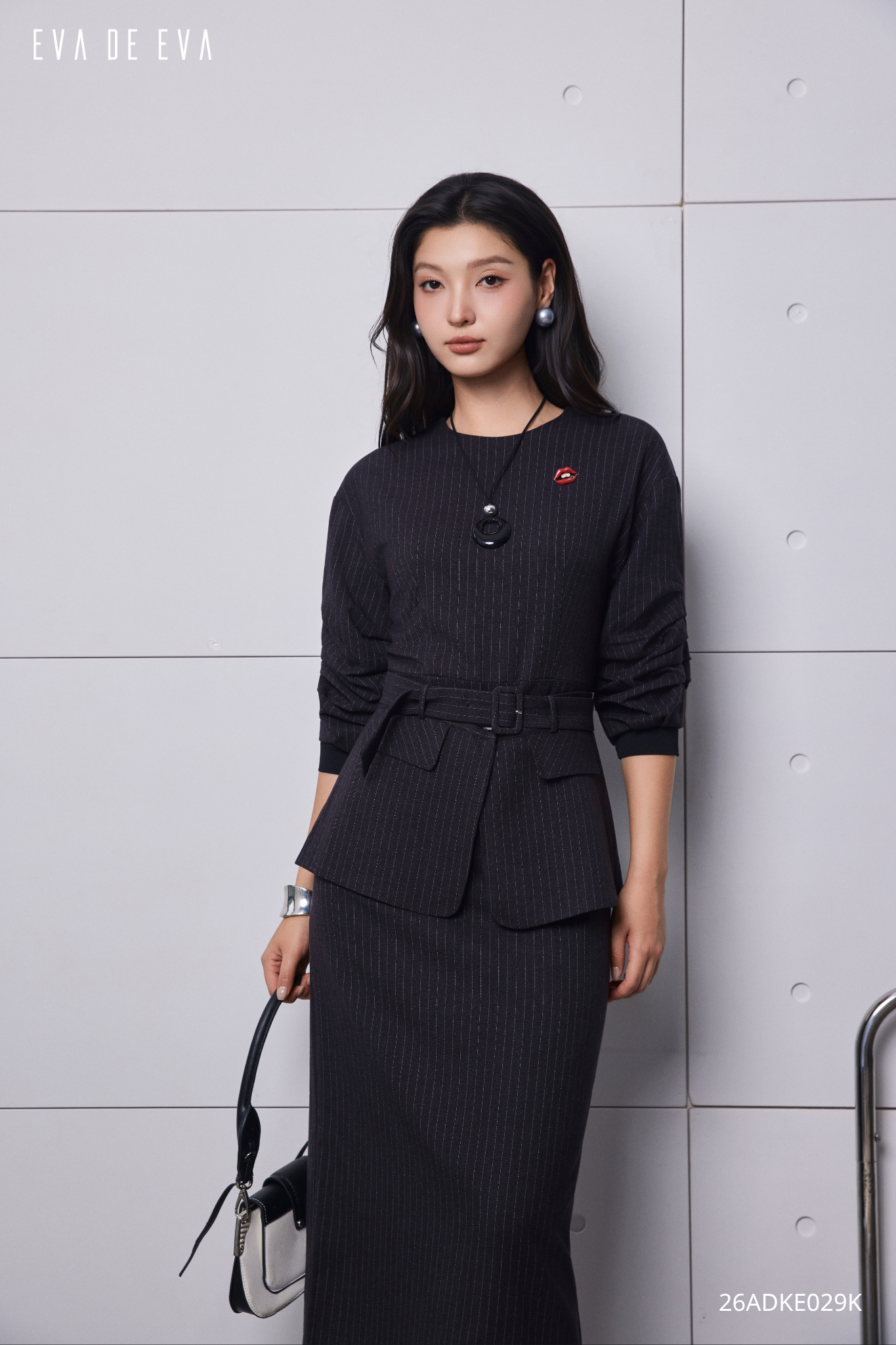  Đầm tay dài,  26ADKE029K 