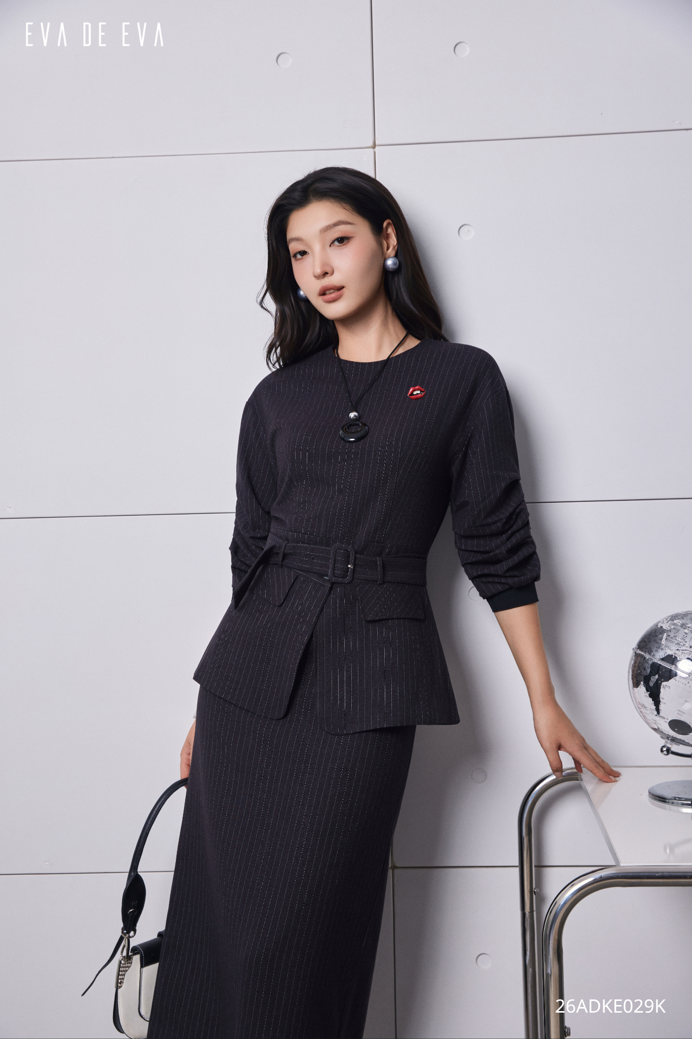  Đầm tay dài,  26ADKE029K 