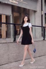 Đầm hai dây,  26ADKT001D đi kèm 26ATST002T 