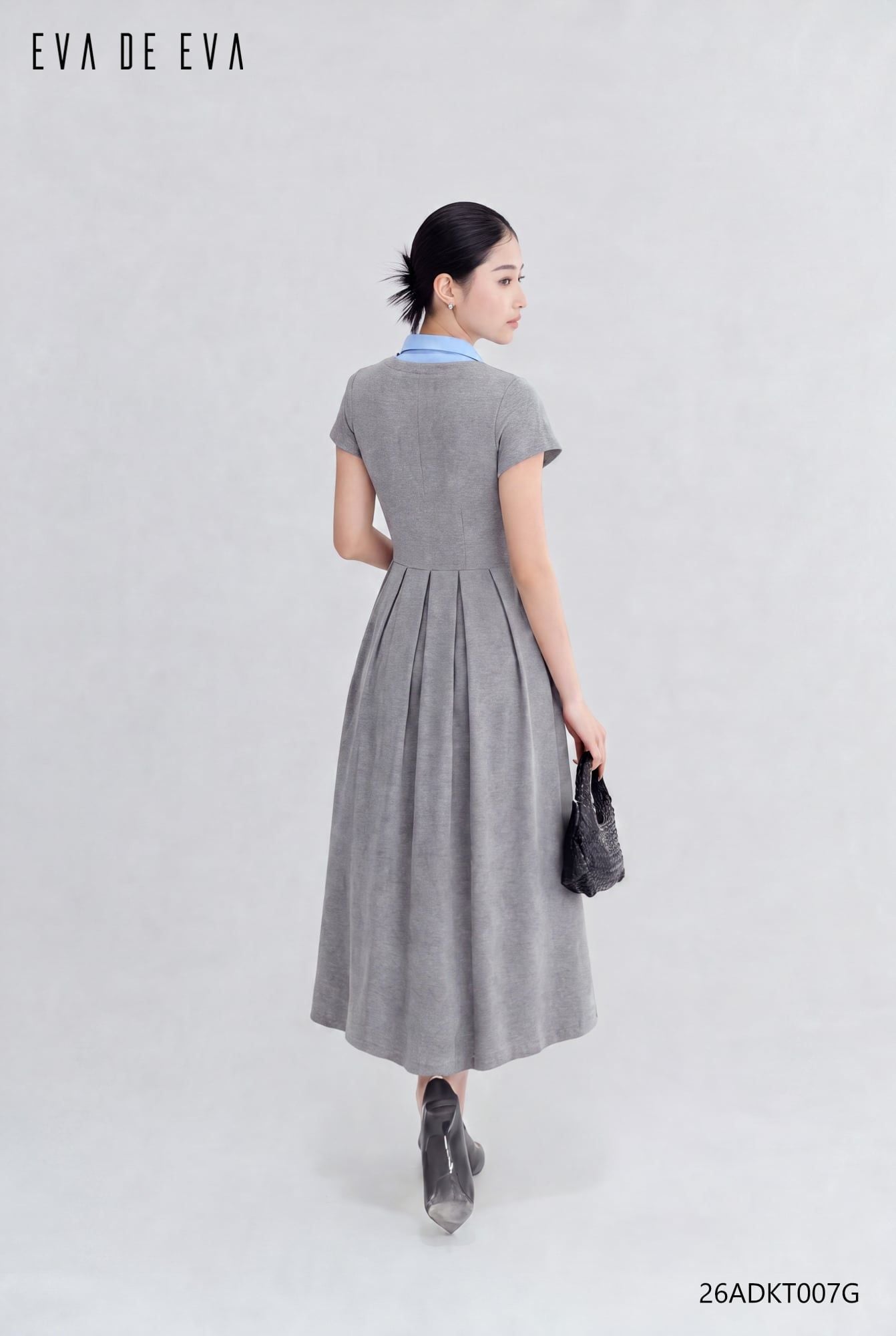  Đầm tay ngắn,  26ADKT007G 