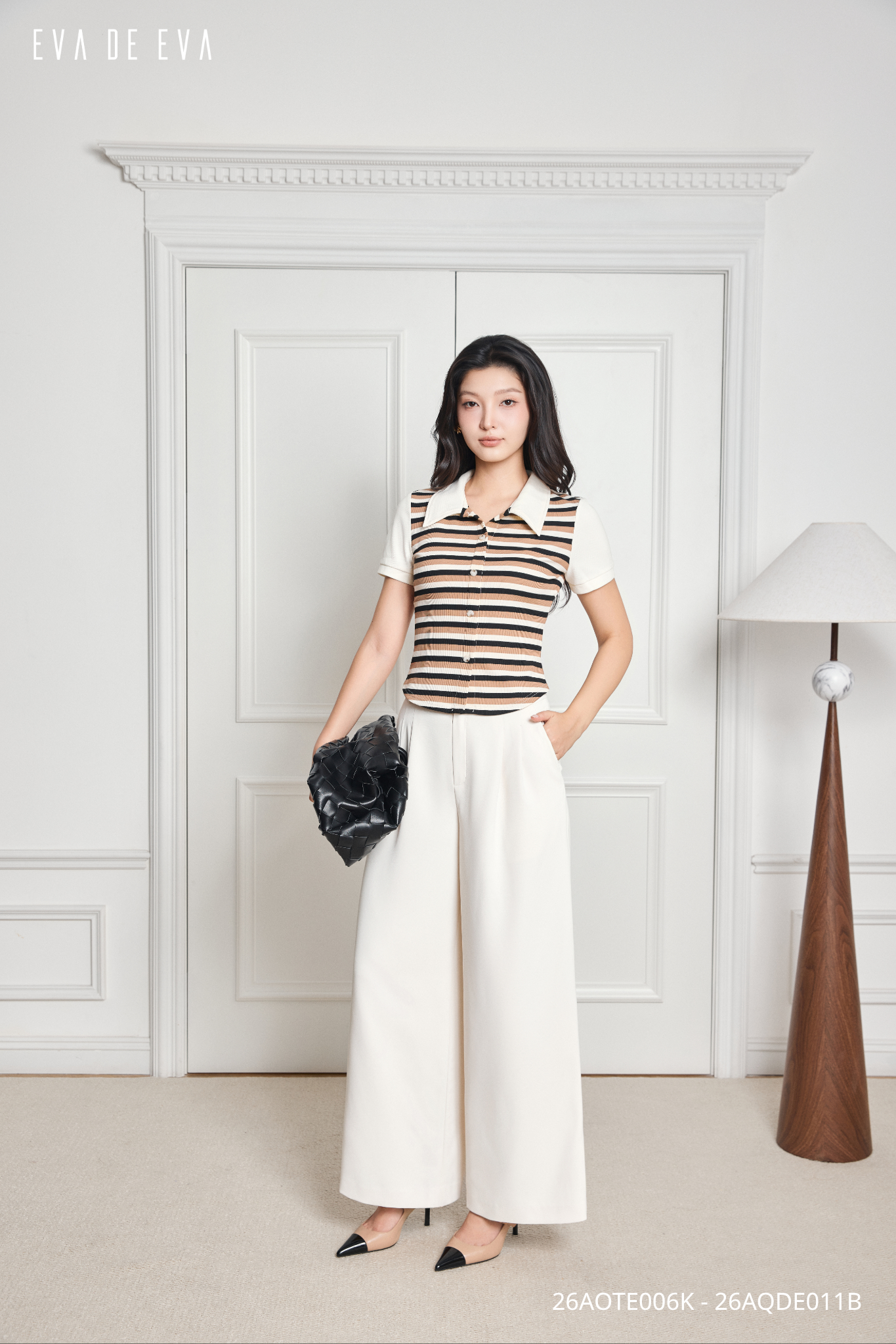  Quần dài, Ống suông 26AQDE011B 