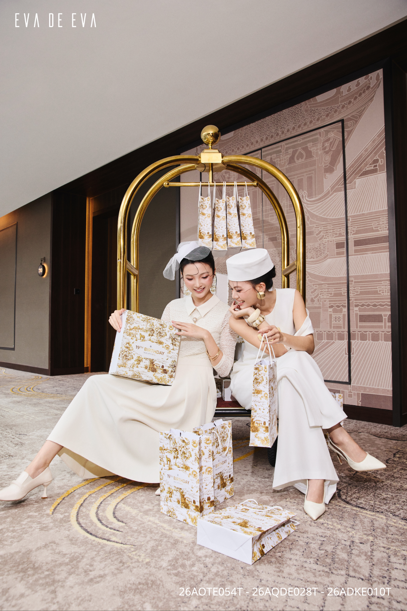  Đầm tay dài, Dáng thắt eo 26ADKE010T 