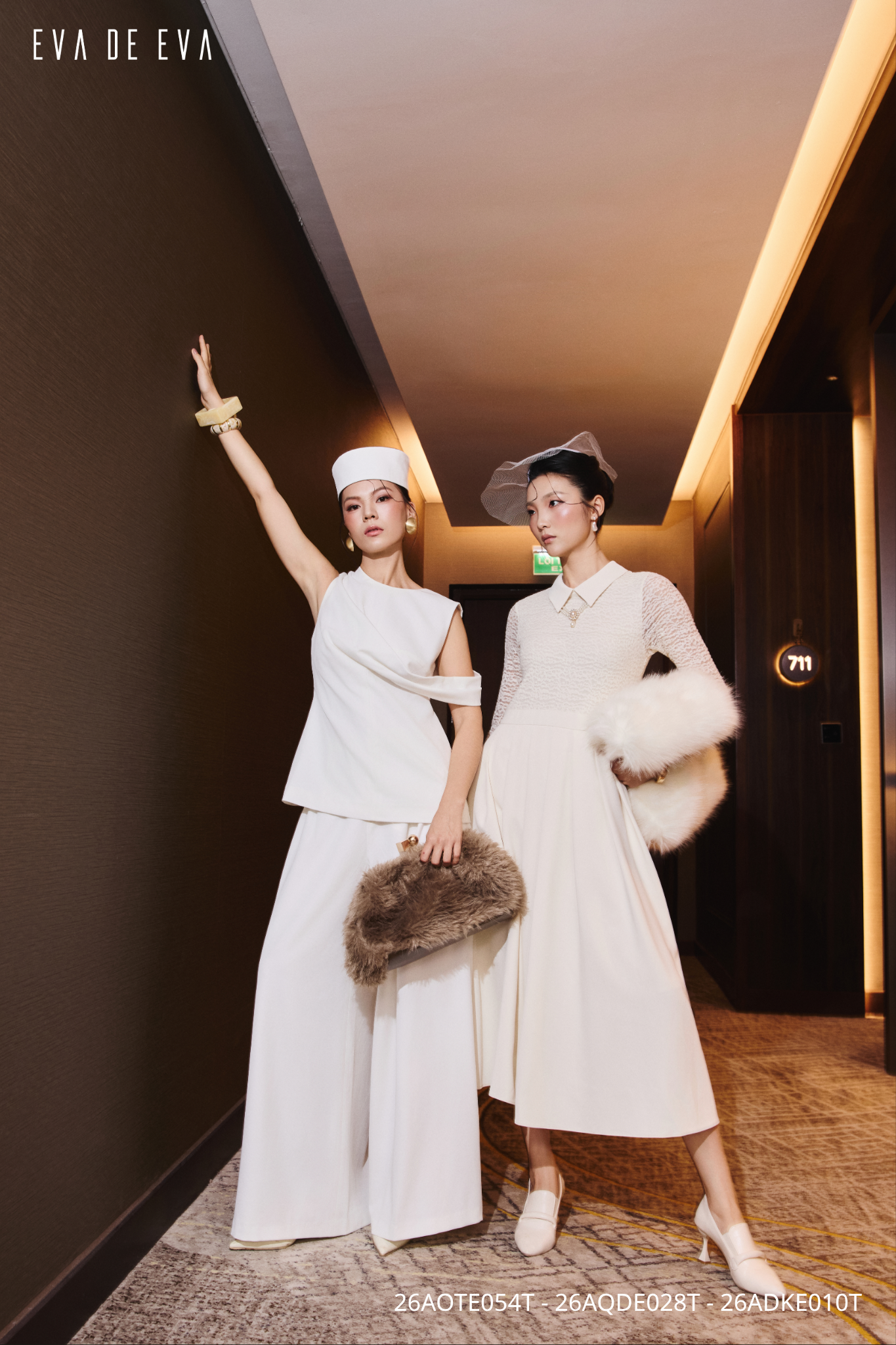  Quần dài, Ống suông 26AQDE028T 