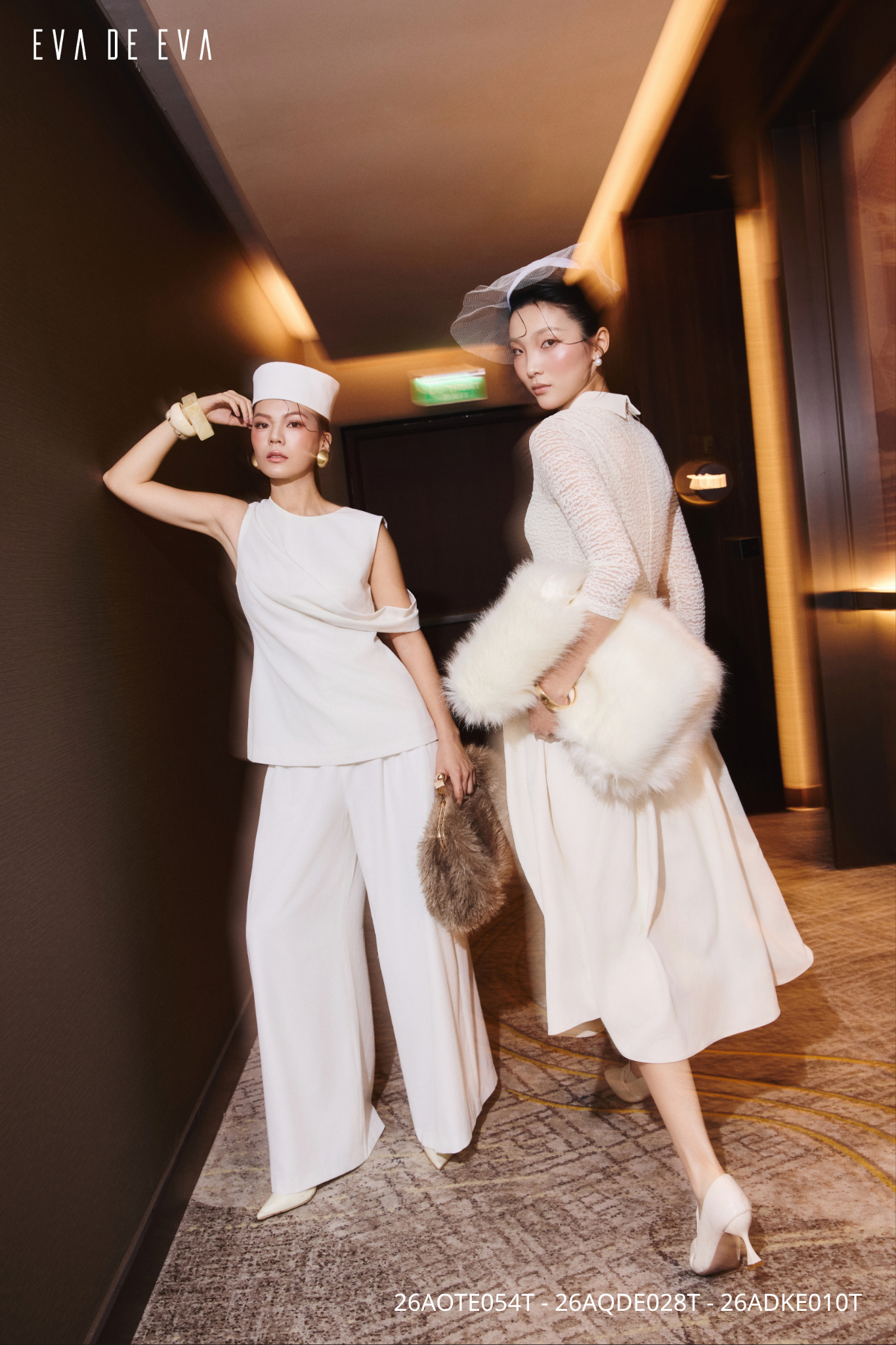  Đầm tay dài, Dáng thắt eo 26ADKE010T 