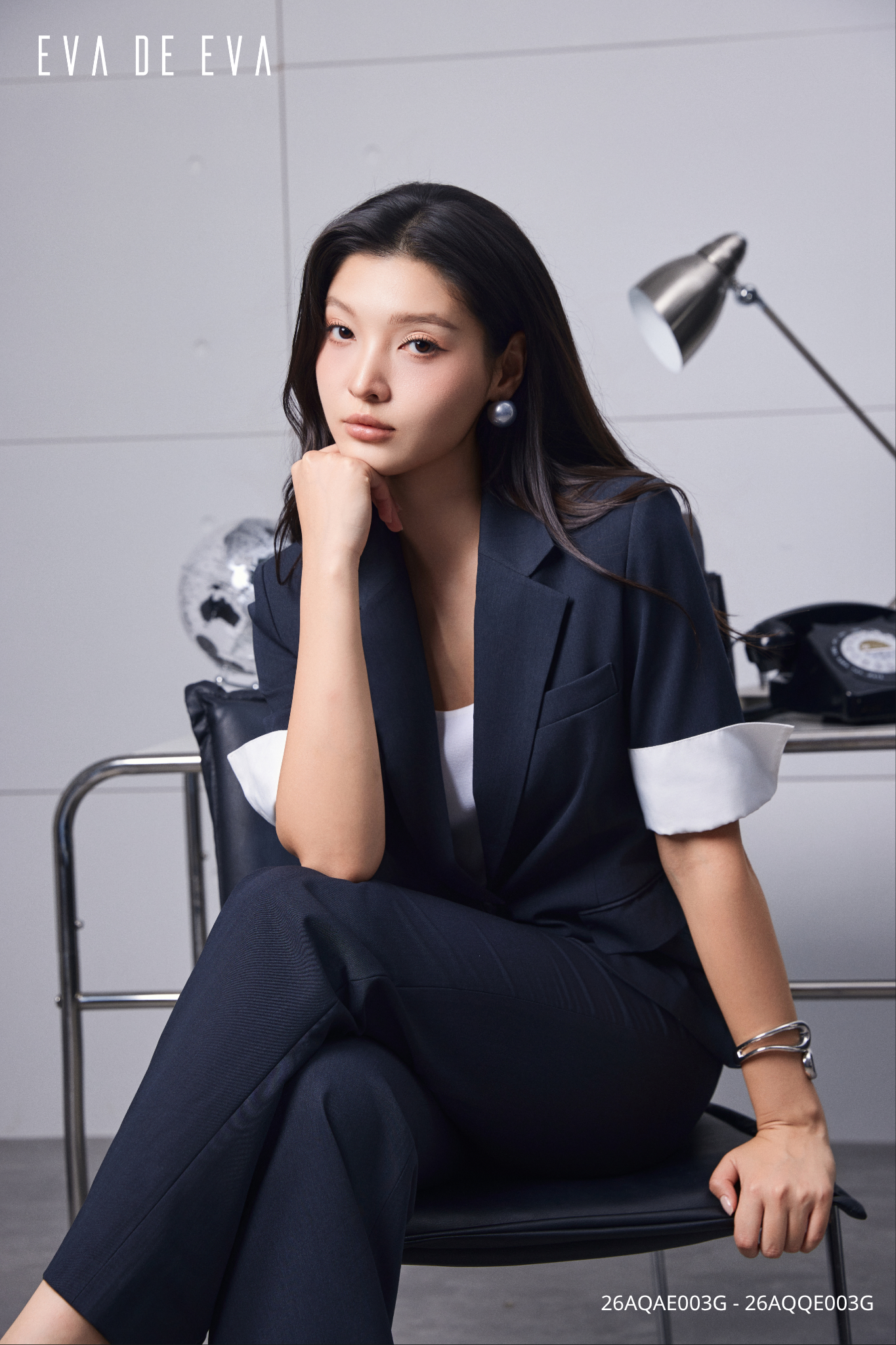  Áo vest trong bộ Vest-Quần,  26AQAE003G đi kèm 26AKQE002K 