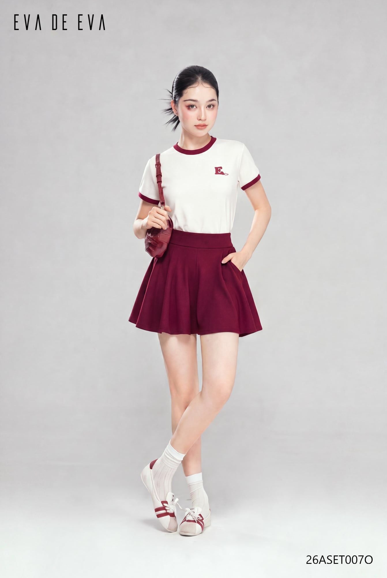  Set bộ Áo - Váy,  26ASET007O 