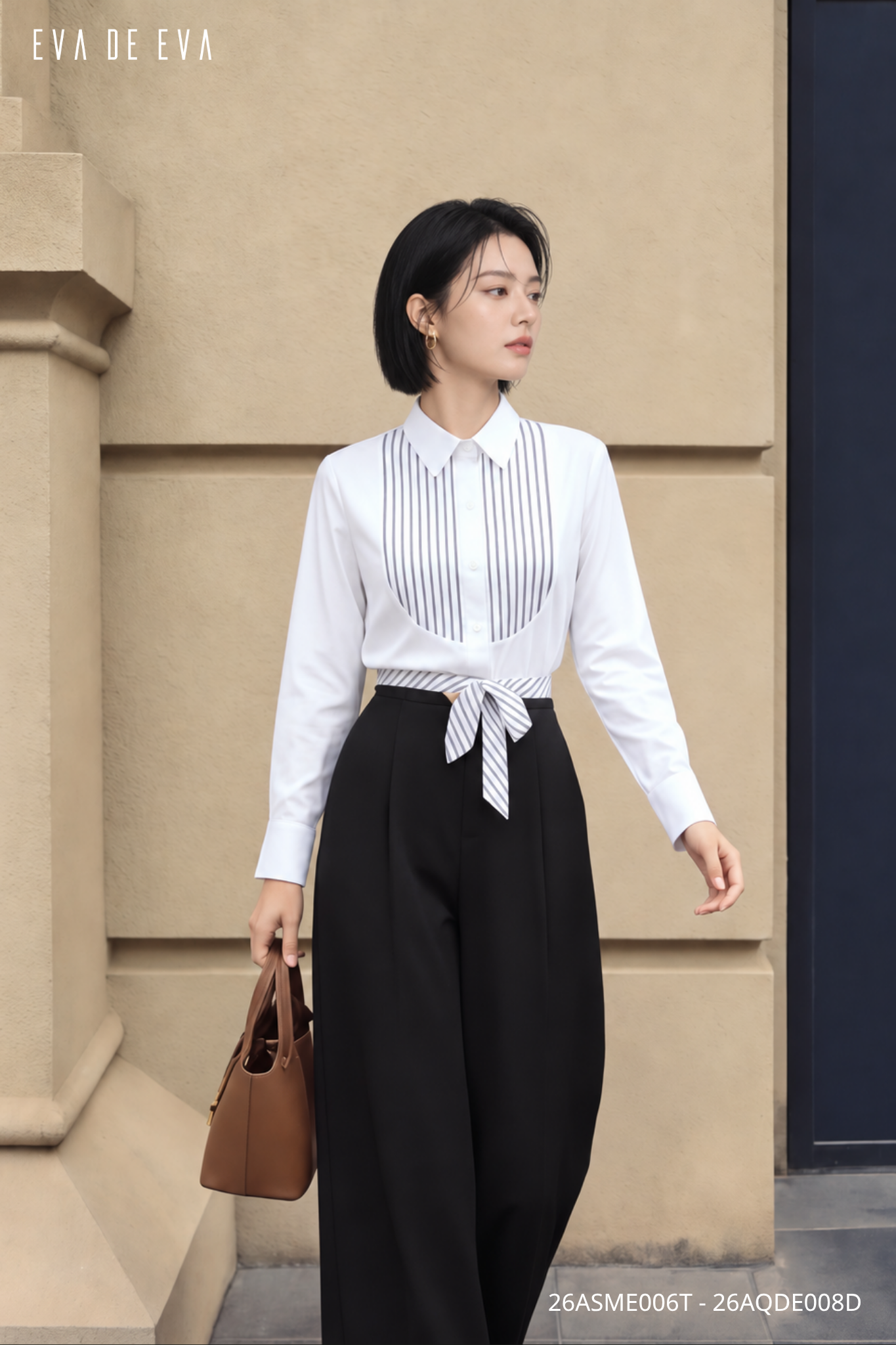  Quần dài, Ống suông 26AQDE008D 