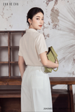  Sơ mi tay ngắn, Dáng sơ vin 26ASME007B 