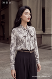  Sơ mi tay dài, Cổ nơ 26ASME010F 