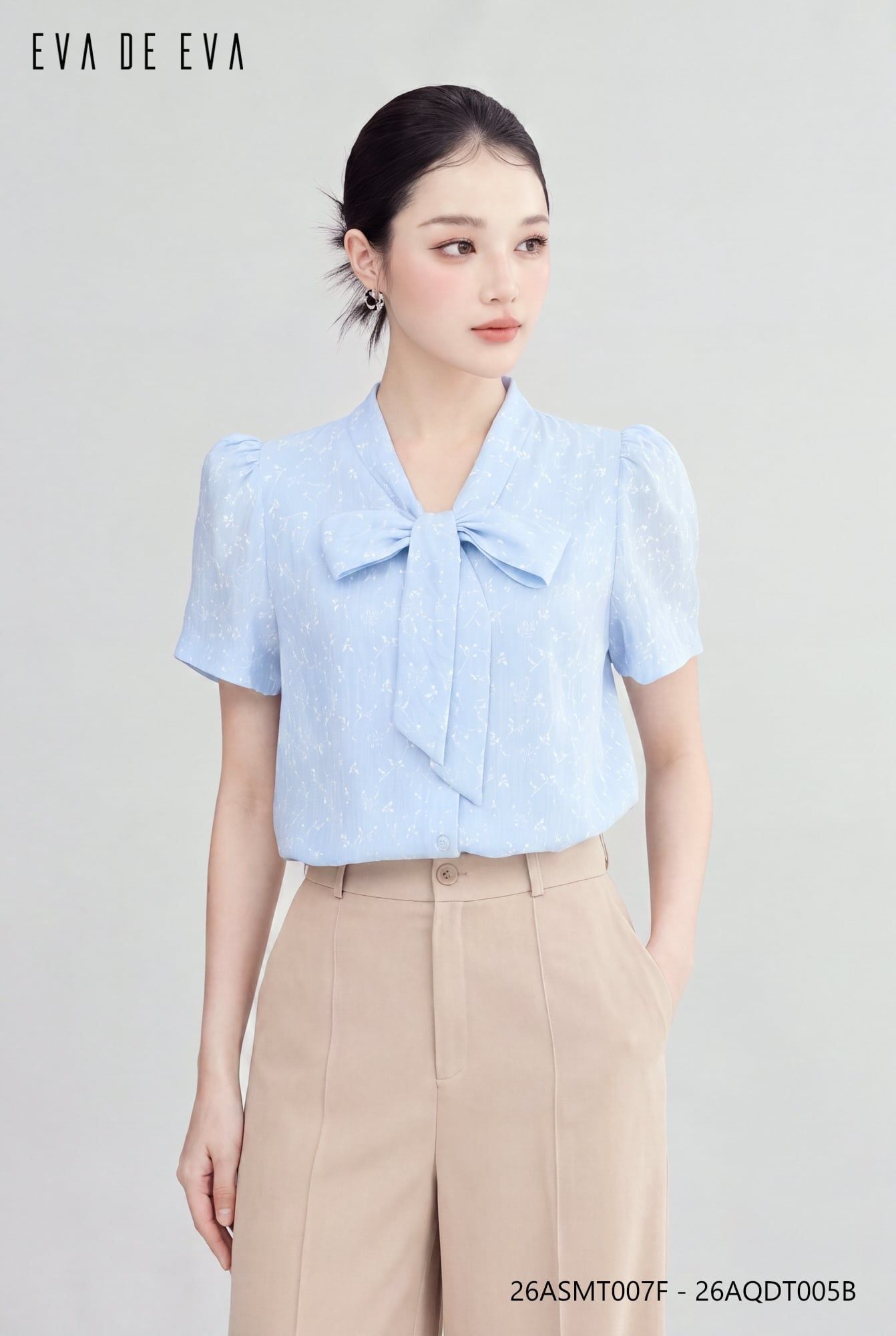  Quần dài, Ống suông 26AQDT005B 