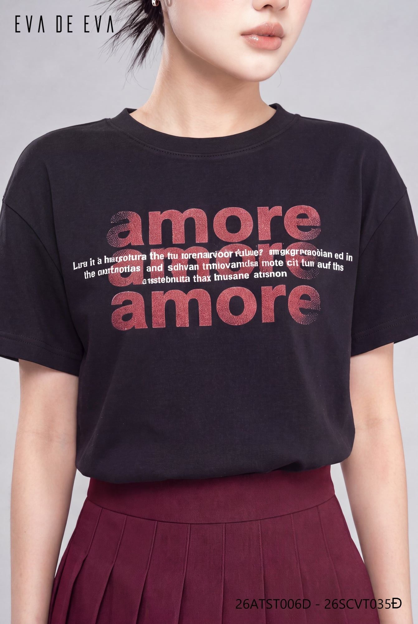  T-shirt ngắn tay,  26ATST006D 