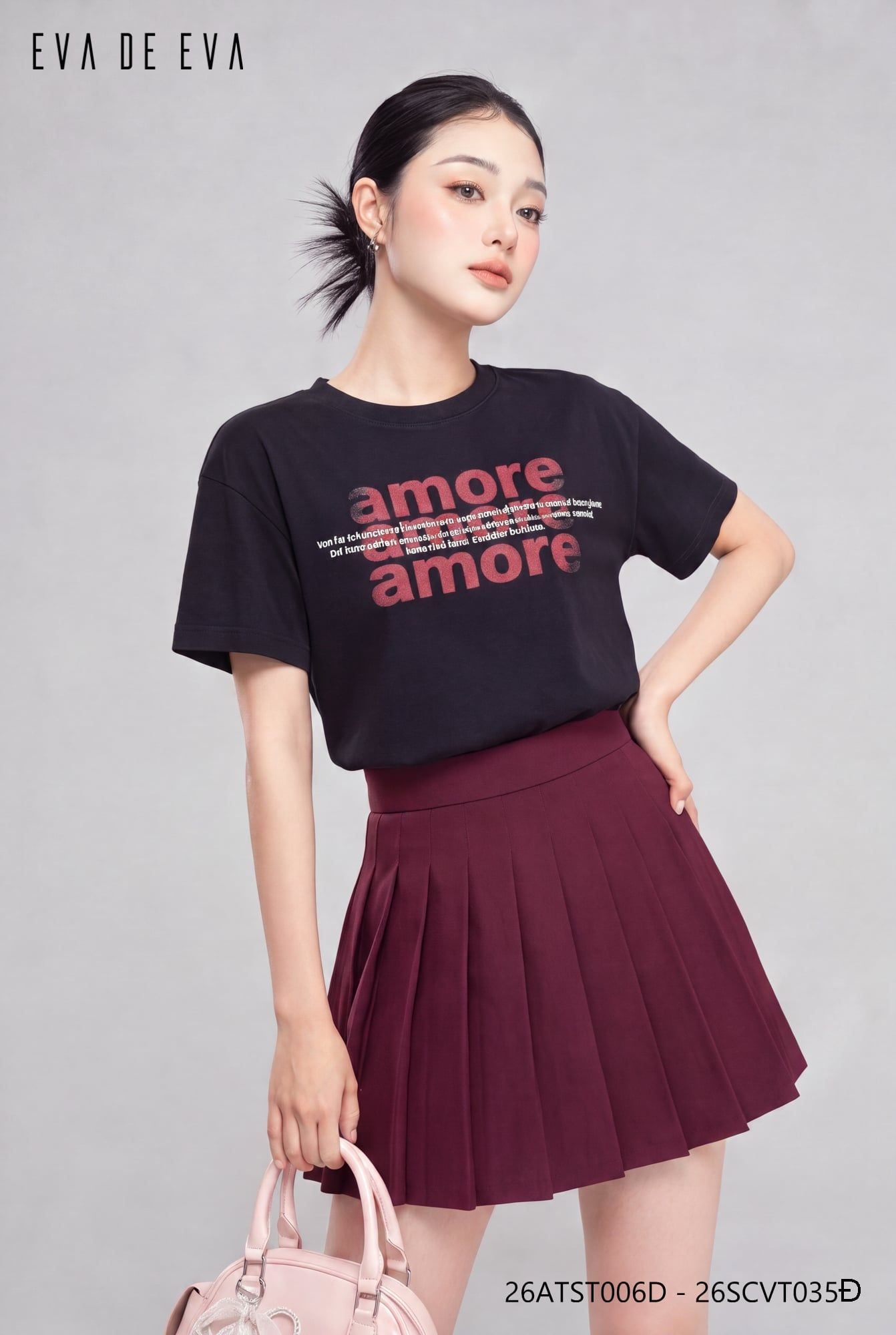  T-shirt ngắn tay,  26ATST006D 
