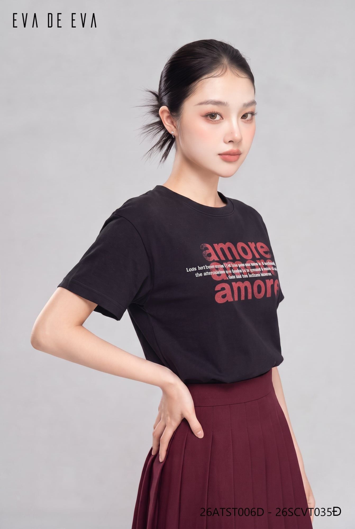  T-shirt ngắn tay,  26ATST006D 