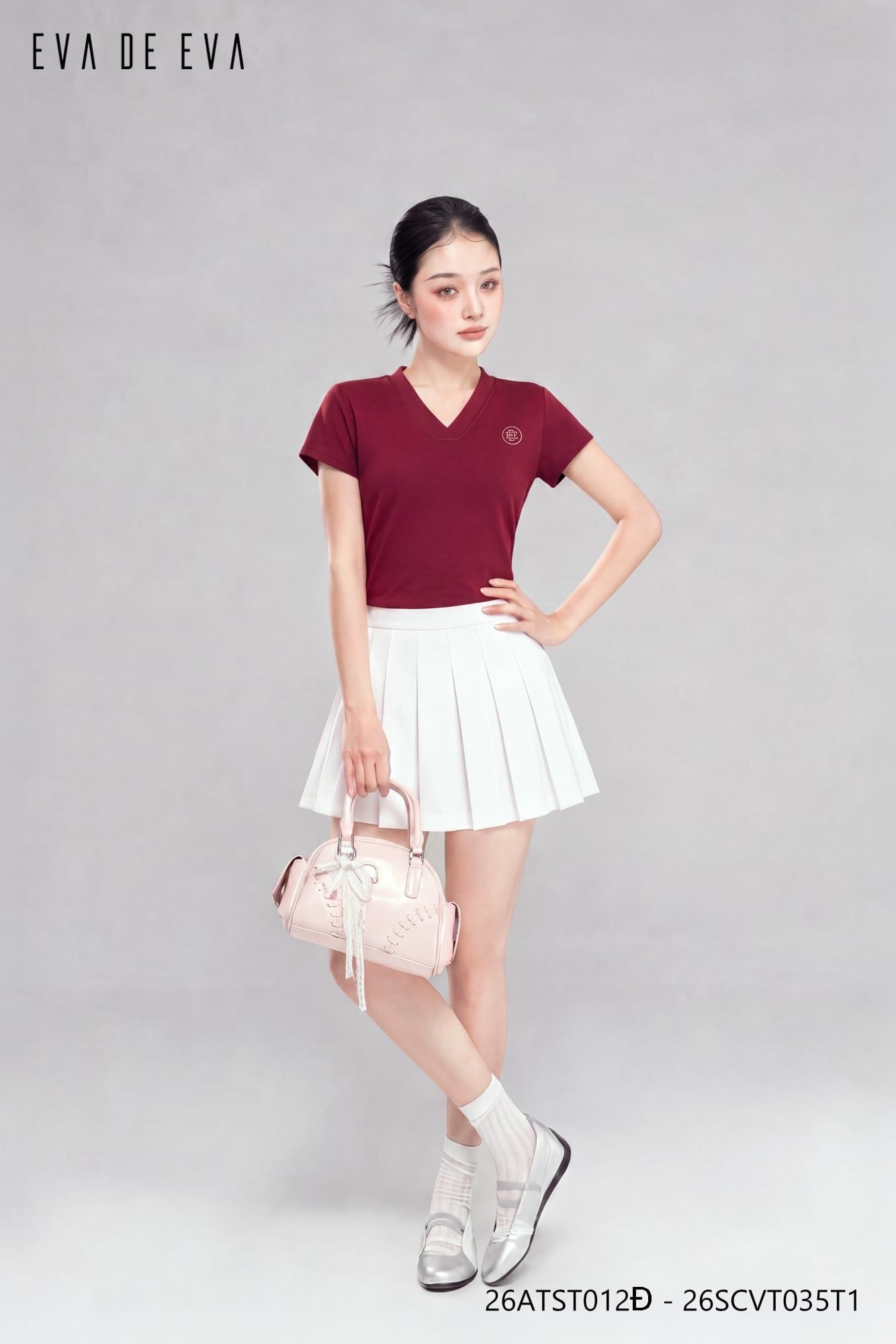  T-shirt ngắn tay,  26ATST012Đ 