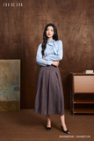  Sơ mi tay dài, Cổ nơ 26ASME034S 