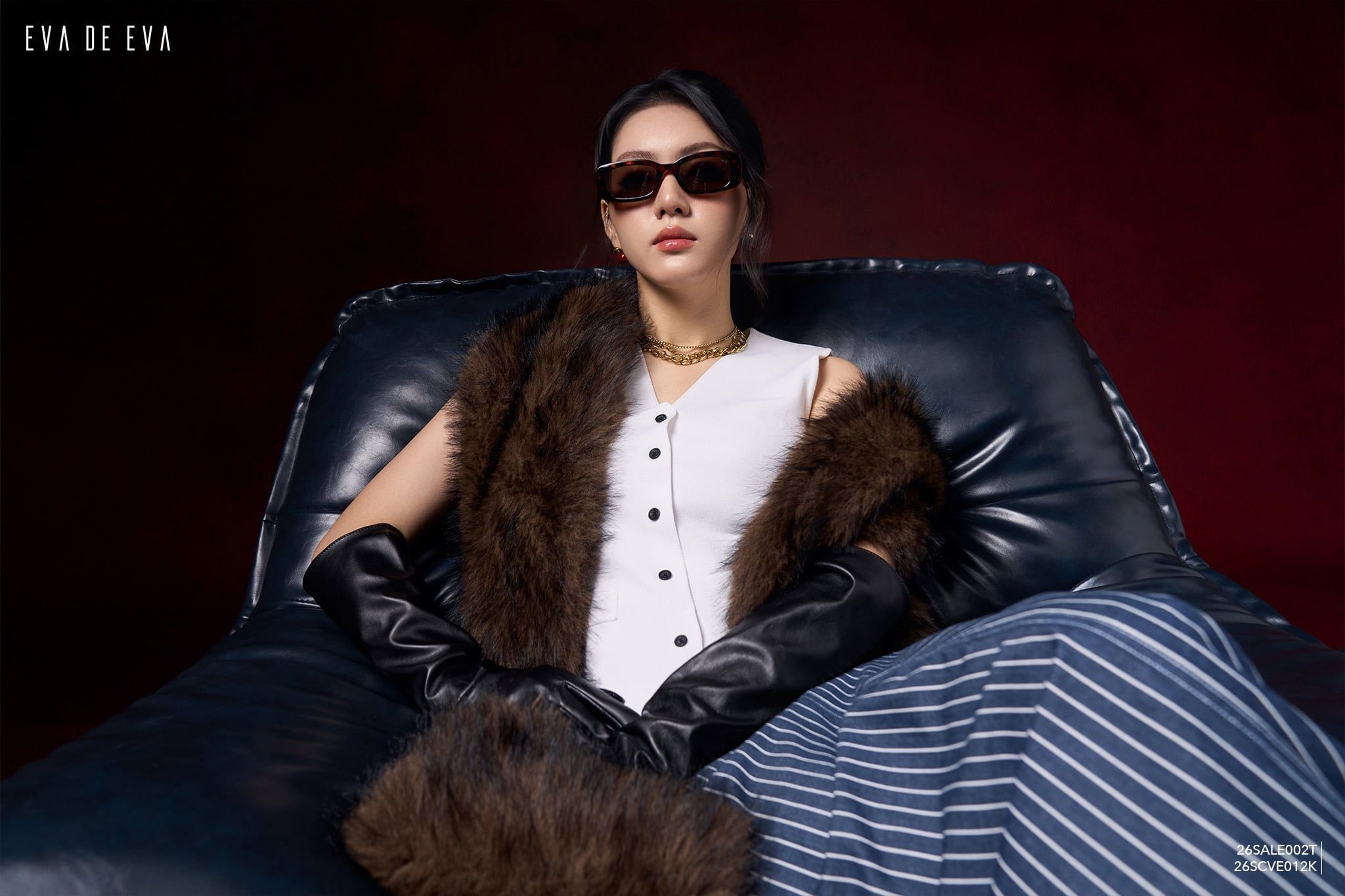  Chân váy Midi, Dáng ôm 26SCVE012K 