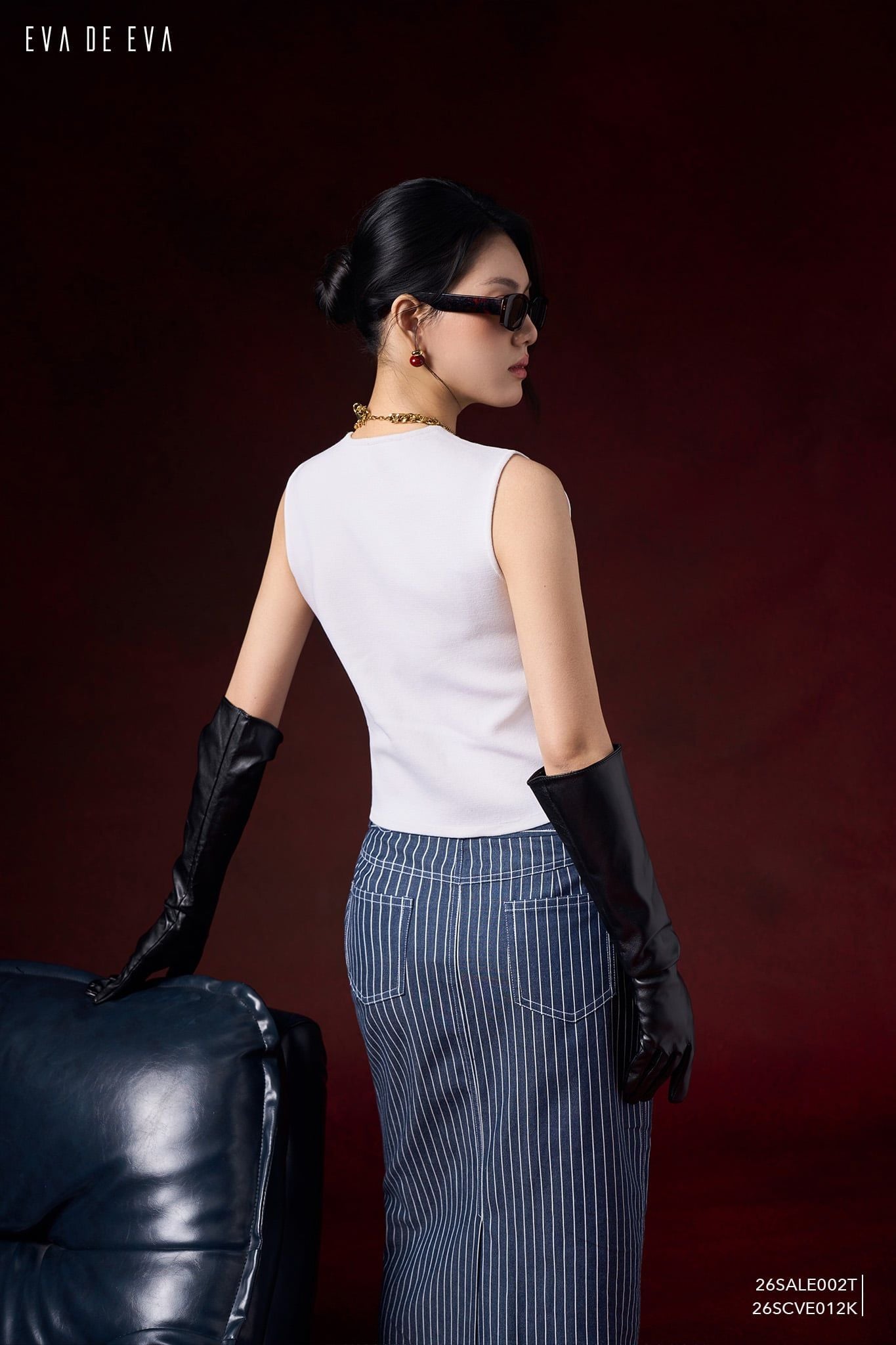  Chân váy Midi, Dáng ôm 26SCVE012K 