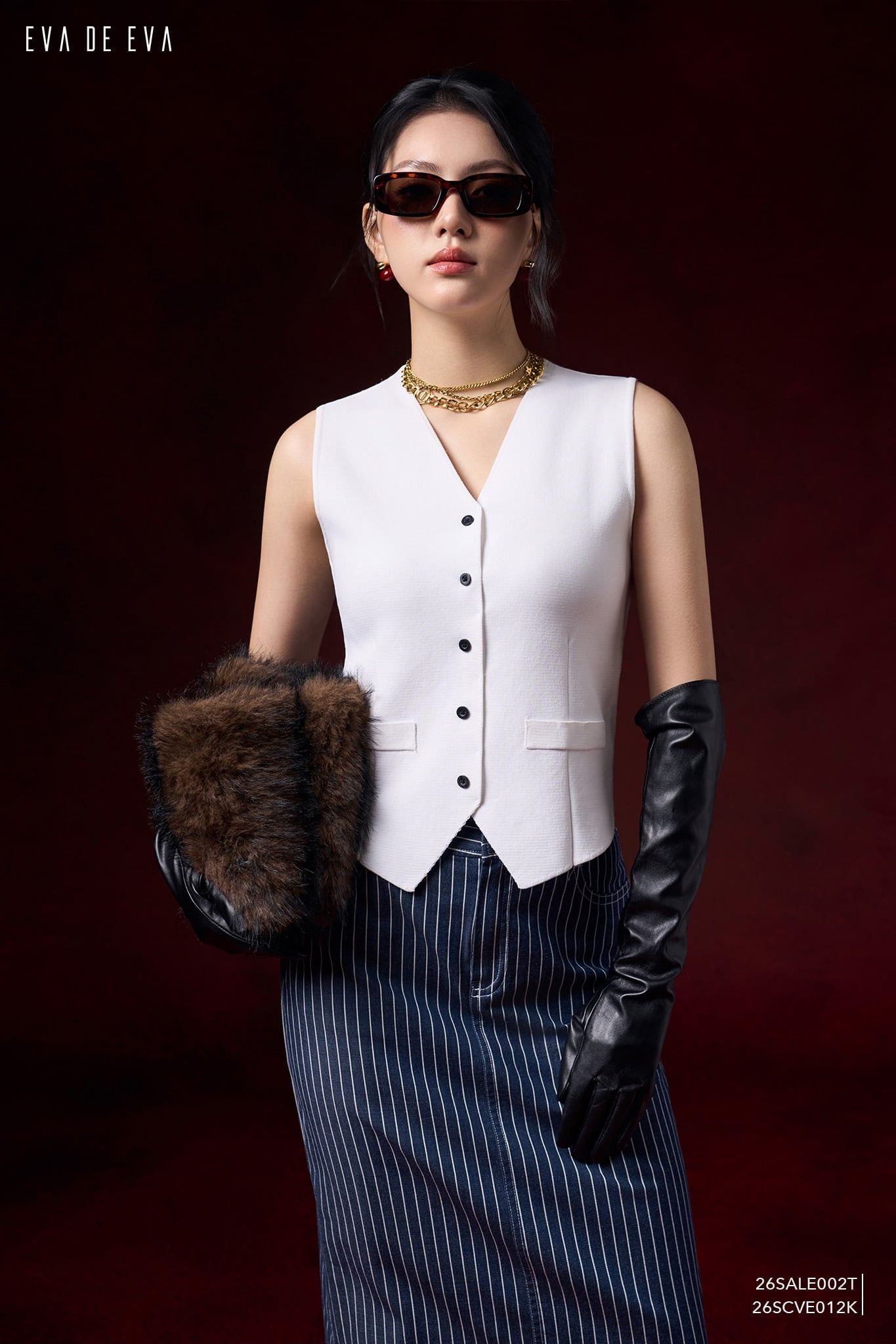  Áo len sát nách,  26SALE002T 