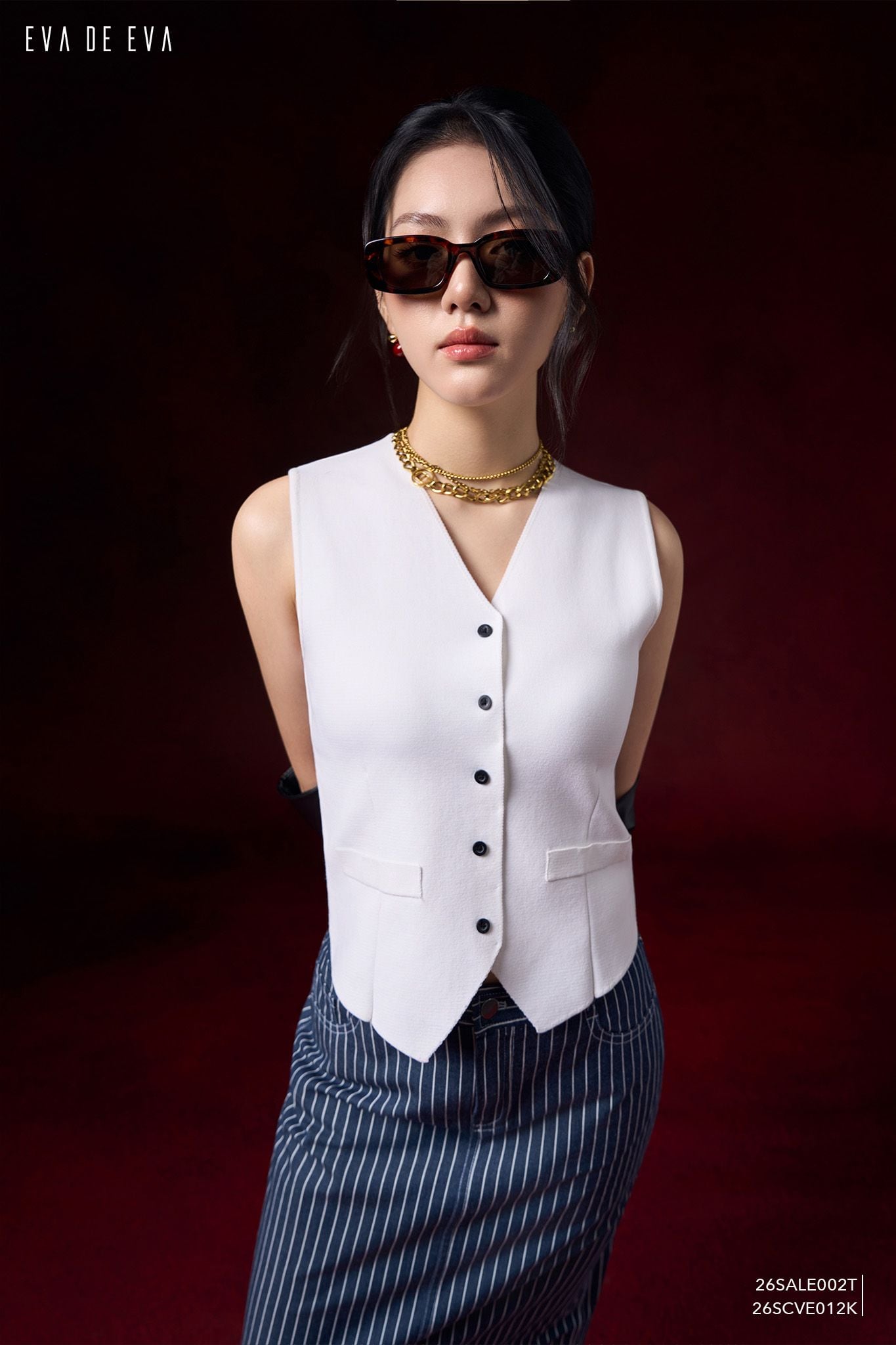  Áo len sát nách,  26SALE002T 