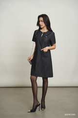  Đầm tay ngắn,  26SDKC016D 