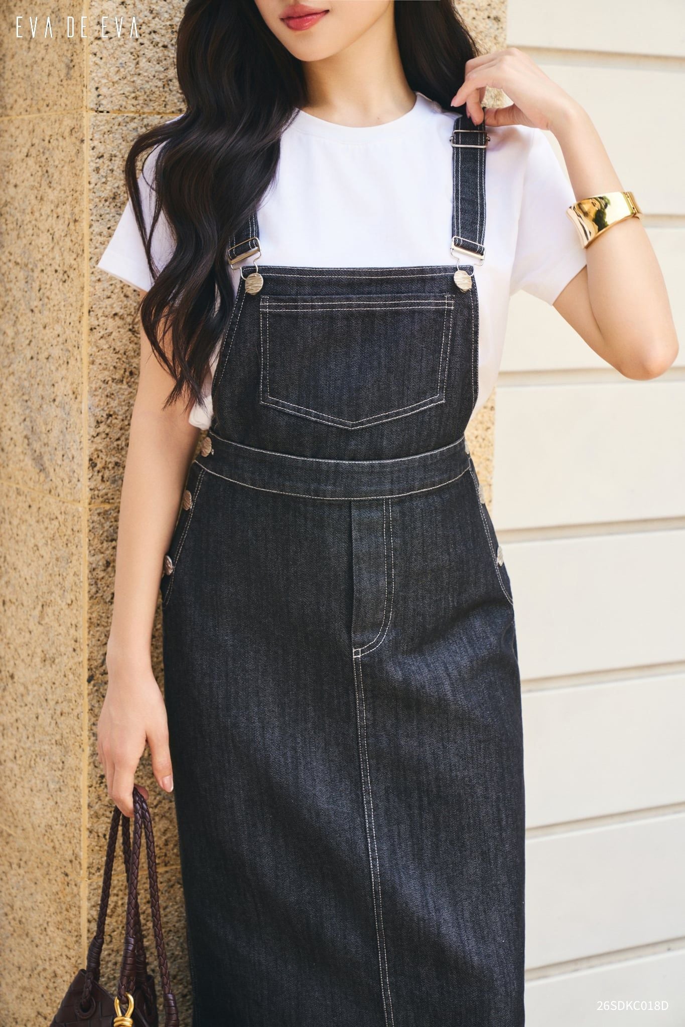  Đầm yếm,  26SDKC018D 