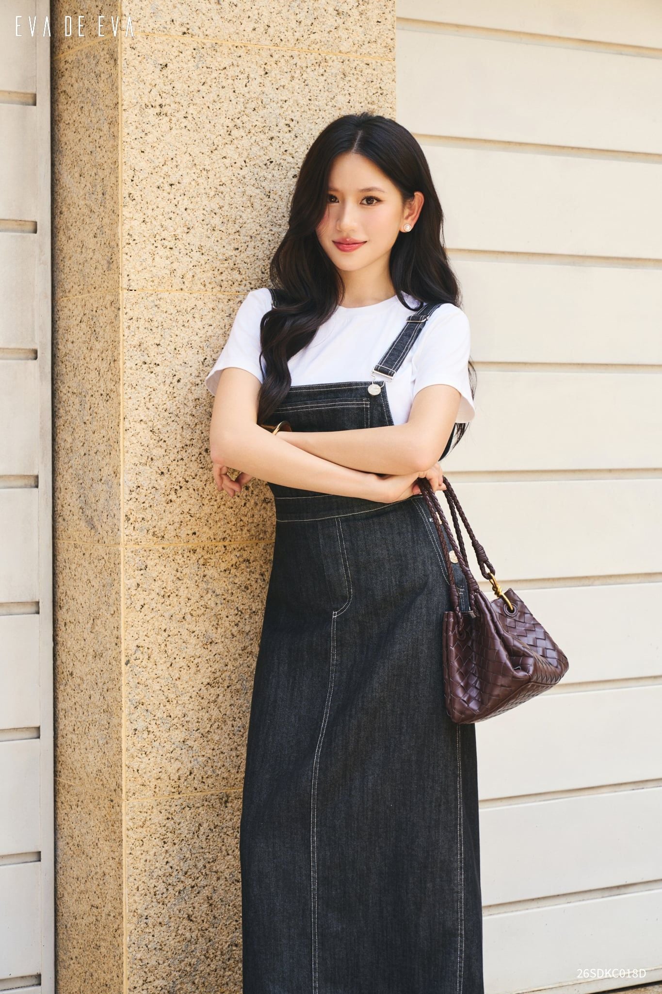  Đầm yếm,  26SDKC018D 