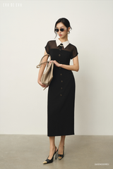  Đầm tay ngắn, Dáng ôm 26SDKE039D 