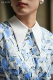  Đầm tay ngắn, Dáng thắt eo 26SDKE056F 