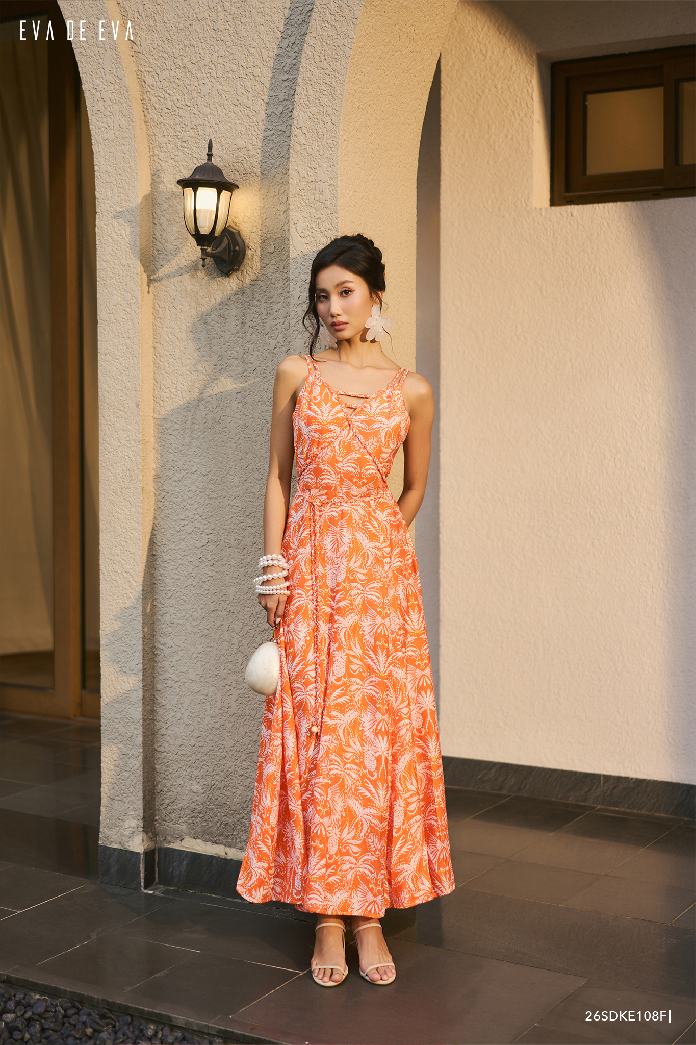  Đầm hai dây,  26SDKE108F 