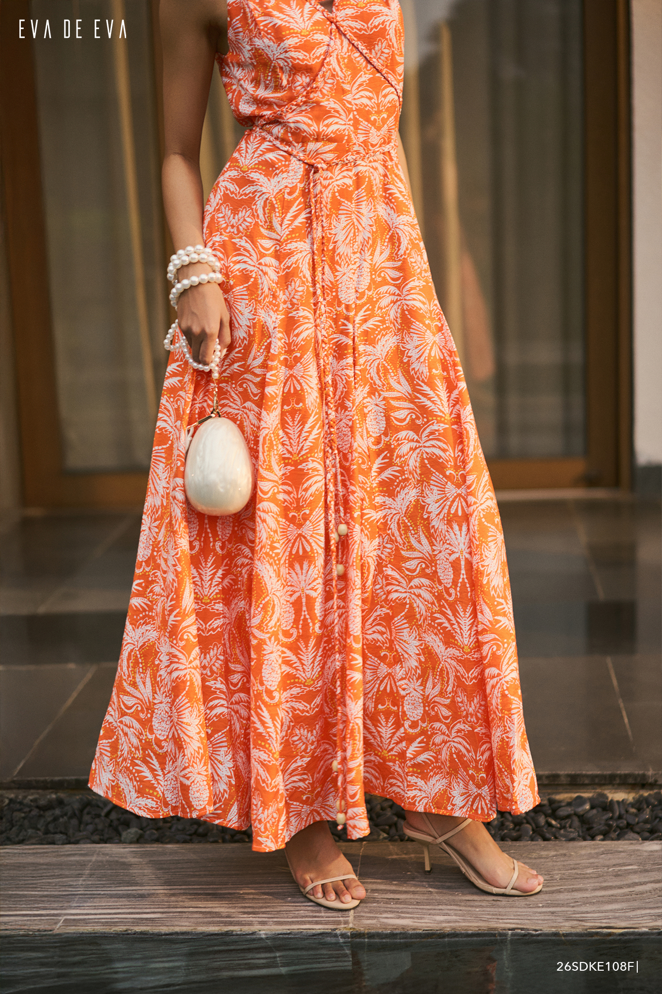  Đầm hai dây,  26SDKE108F 