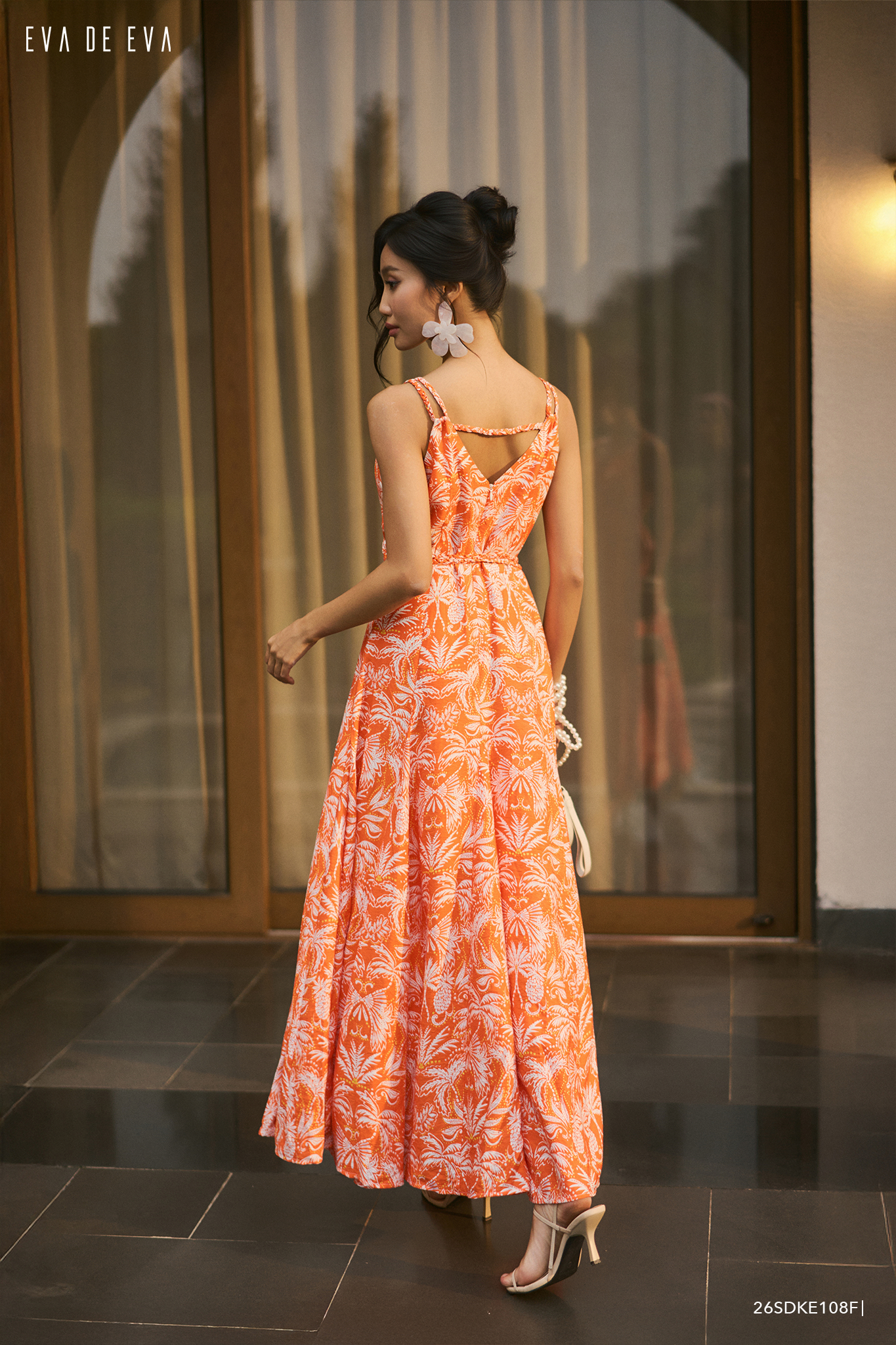  Đầm hai dây,  26SDKE108F 