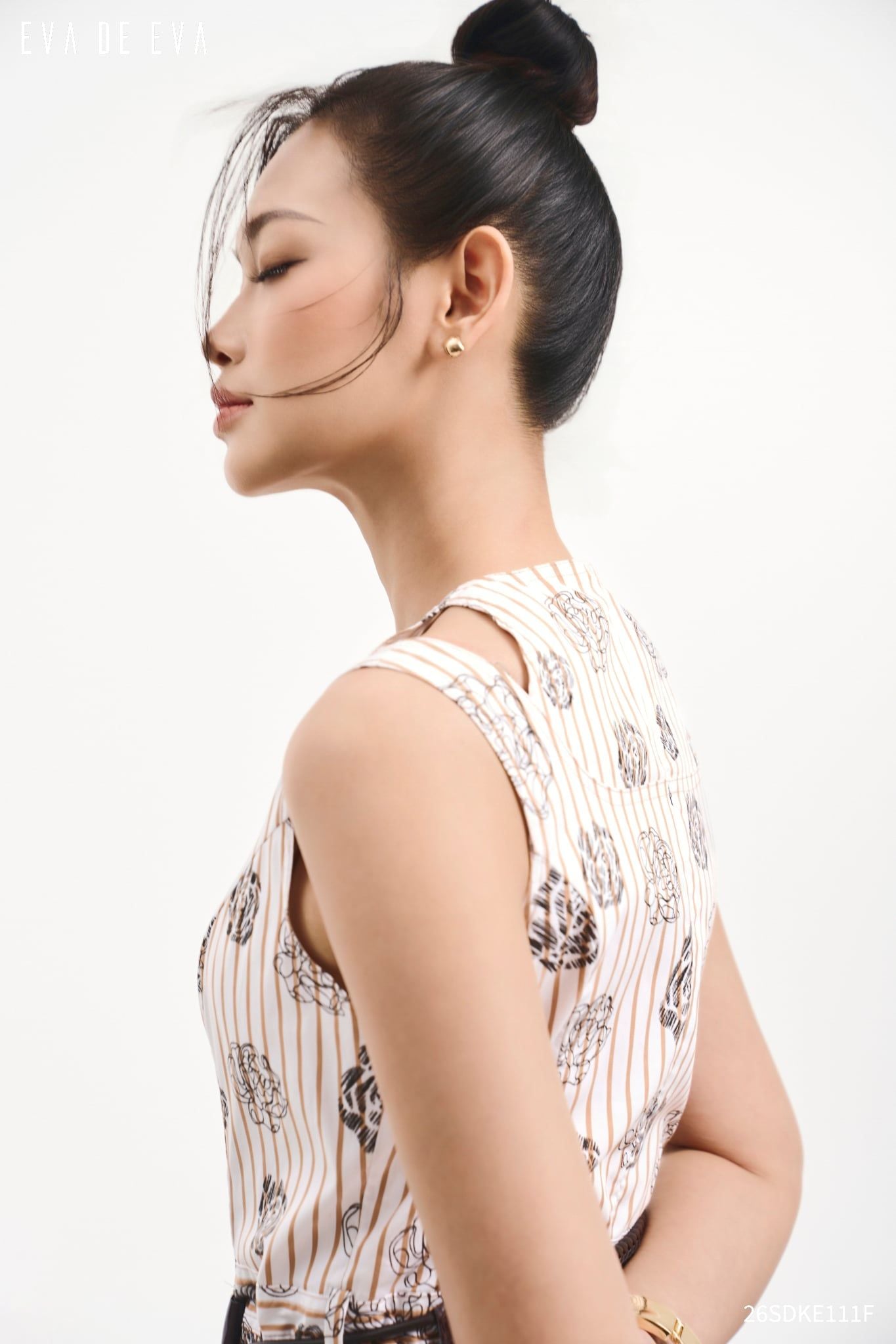  Đầm maxi,  26SDKE111F đi kèm TLU26_007N 