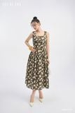  Đầm hai dây,  26SDKE118F đi kèm TLU26_006N 