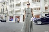  Đầm tay ngắn, Dáng thắt eo 26SDKE165K 