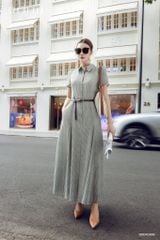  Đầm tay ngắn, Dáng thắt eo 26SDKE165K 
