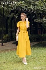  Đầm tay ngắn, Dáng thắt eo 26SDKE172Y 