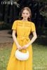  Đầm tay ngắn, Dáng thắt eo 26SDKE172Y 