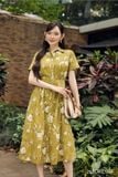  Đầm tay ngắn, Dáng thắt eo 26SDKE178F 