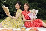  Đầm tay ngắn, Dáng thắt eo 26SDKE204F 